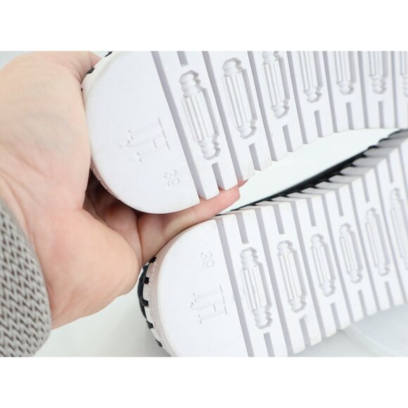 Ilse Jacobsen Tulip Flat Sz 39 9 Slip On Black perforated Sneaker - Picture 10 of 13